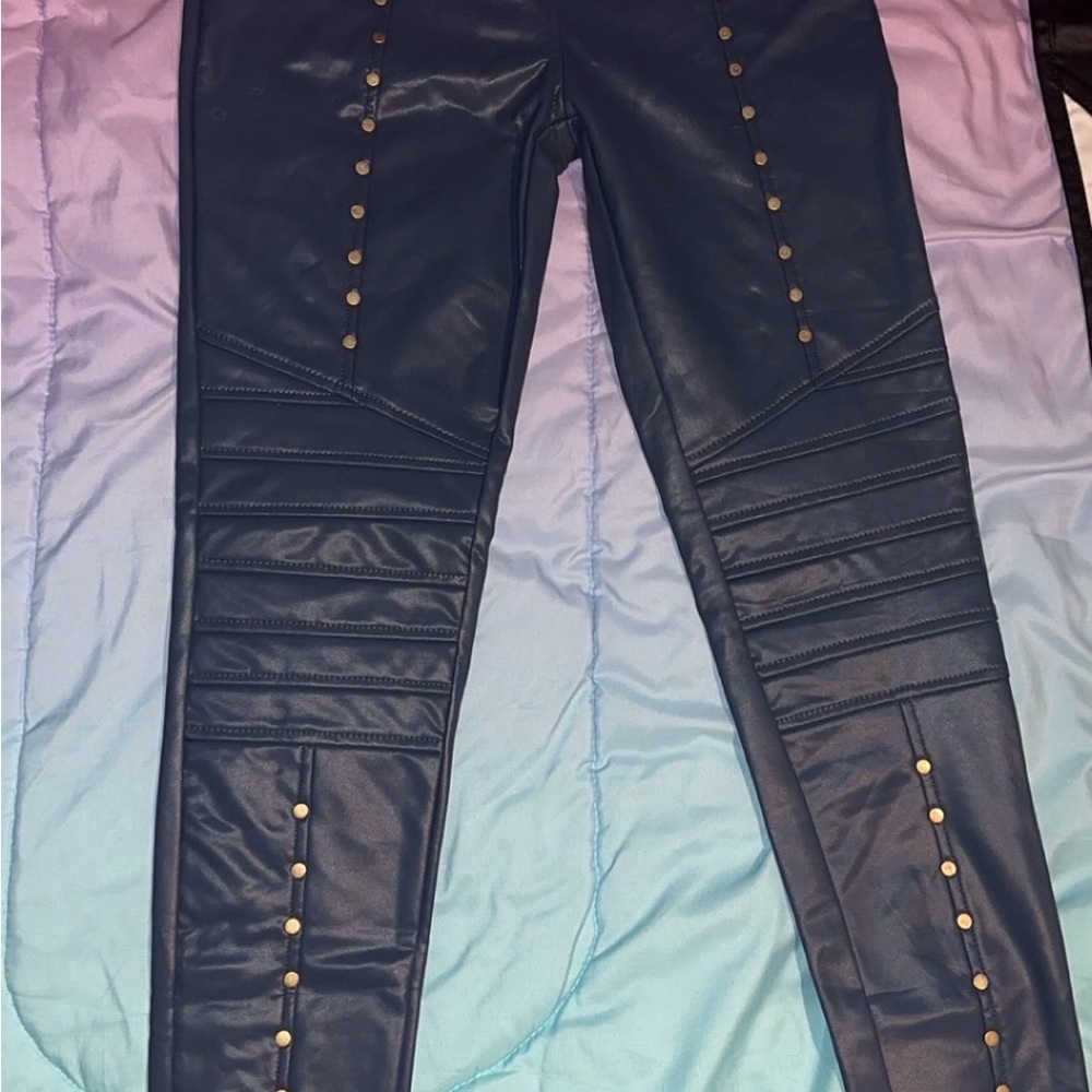 Women's Blue Studded Jeans